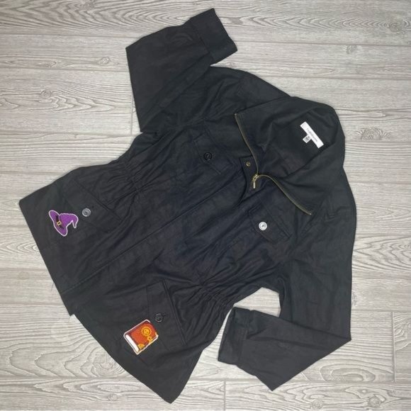 Hocus pocus Sanderson sister Croft & barrow hand crafted jacket XL embroidered - Picture 3 of 9